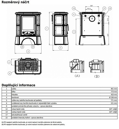 BAVARIA K(6,9кВт в воду), кафельный цоколь - вставка КОМБО(чугун+сталь)_1 BAVARIA K(6,9кВт в воду), кафельный цоколь - вставка КОМБО(чугун+сталь)_1