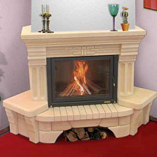 Каминная облицовка Мета Музыка Огня Октава Каминная облицовка Мета Музыка Огня Октава