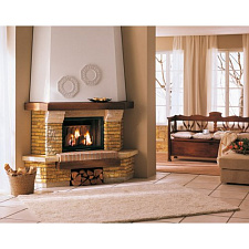 Каминная облицовка Palazzetti Courmayeur diogonal Каминная облицовка Palazzetti Courmayeur diogonal