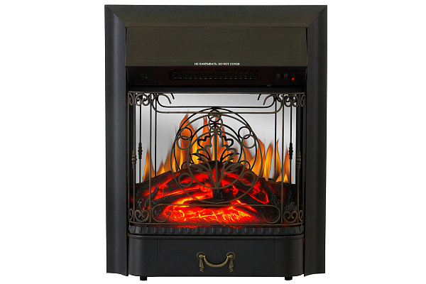 Royal Flame Boston с очагом Majestic FX M Black Белый_2 Royal Flame Boston с очагом Majestic FX M Black Белый_2