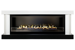 Каминокомплект Firezo Vancouver 60 Белый с черным Firezo Vancouver 60 Белый с черным