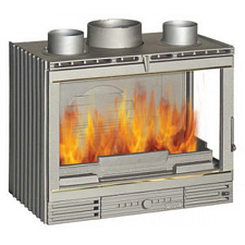 Каминная топка Laudel Гранд Визьон турбо 700 угловое стекло Каминная топка Laudel Гранд Визьон турбо 700 угловое стекло