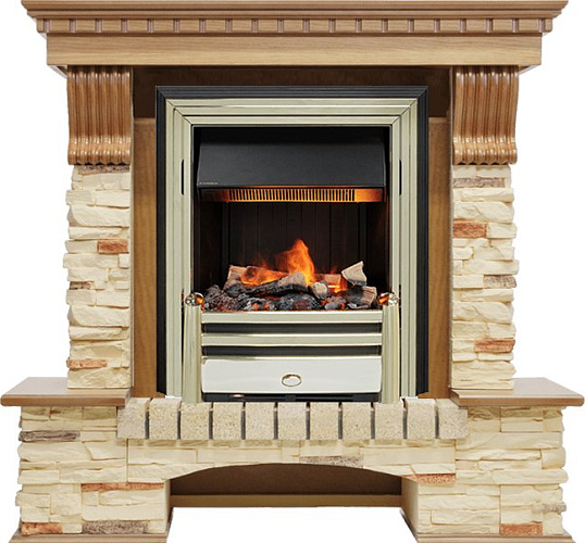 Dimplex Pierre Luxe очаг Cavendish темный дуб/сланец_1 Dimplex Pierre Luxe очаг Cavendish темный дуб/сланец_1