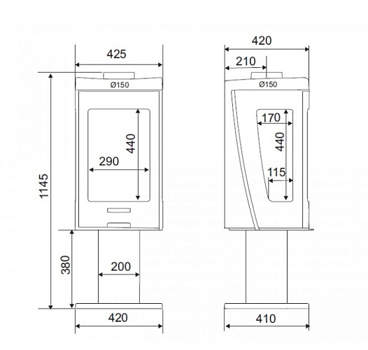 Чугунная печь Trivik (Supra)_1 Чугунная печь Trivik (Supra)_1
