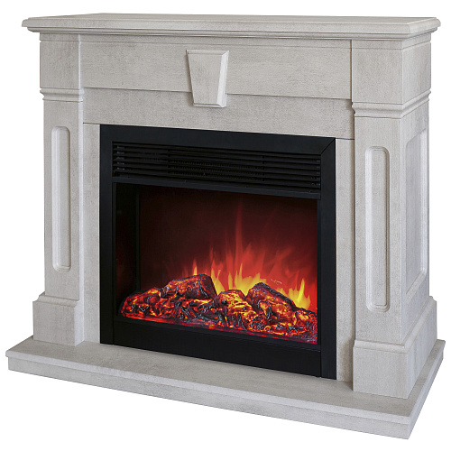 RealFlame Kellie 26 очаг Moonblaze Deluxe белый дуб фронтальный_0 RealFlame Kellie 26 очаг Moonblaze Deluxe белый дуб фронтальный_0