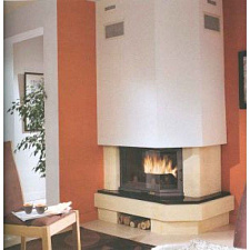 Каминная облицовка La Romaine Amancey пристенный вариант Каминная облицовка La Romaine Amancey пристенный вариант