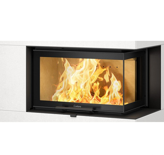 Артстоун, черные боковые панели, Contura i 41a_5 Артстоун, черные боковые панели, Contura i 41a_5