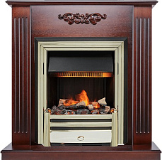 Каминокомплект Dimplex Lumsden очаг Cavendish махагон коричневый антик Dimplex Lumsden очаг Cavendish махагон коричневый антик