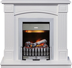 Каминокомплект Dimplex Boston очаг Danville Chrome FB2 белый Dimplex Boston очаг Danville Chrome FB2 белый