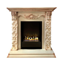 Каминокомплект Firezo Adriana, Cлоновая кость Firezo Adriana, Cлоновая кость