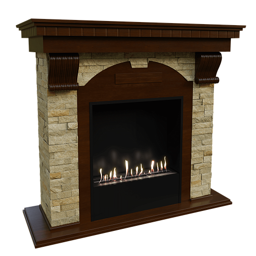 Firezo Dublin Темный дуб, Сланец_0 Firezo Dublin Темный дуб, Сланец_0