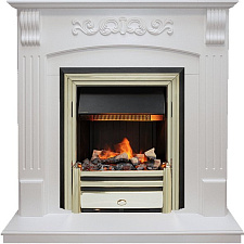 Каминокомплект Dimplex Sorrento очаг Cavendish белый дуб угловой Dimplex Sorrento очаг Cavendish белый дуб угловой